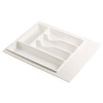 Ramasse couverts PVC blanc